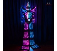 Full color Led robot costume for show
